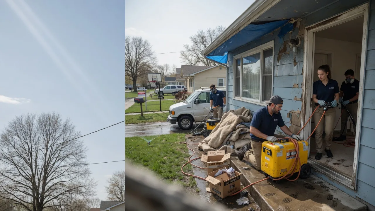 Basement Flood Cleanup in Cottage Grove, WI near me